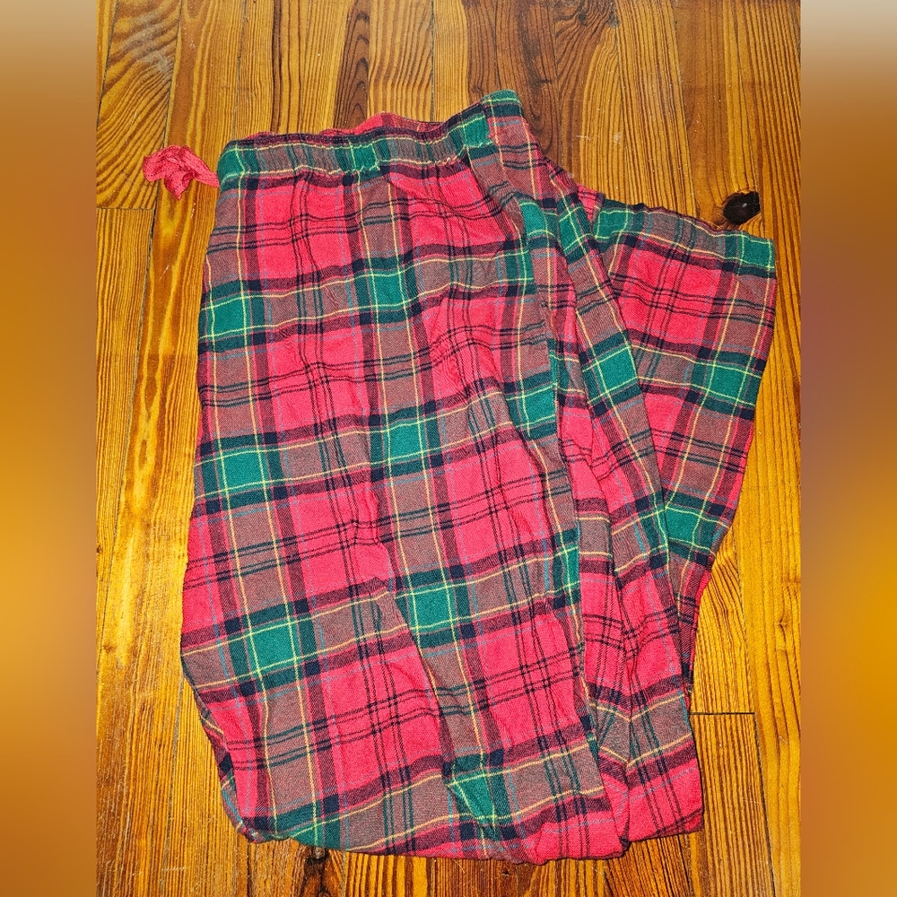 Old Navy Womems Plaid Pajama Bottoms - Red and Green XXL TALL